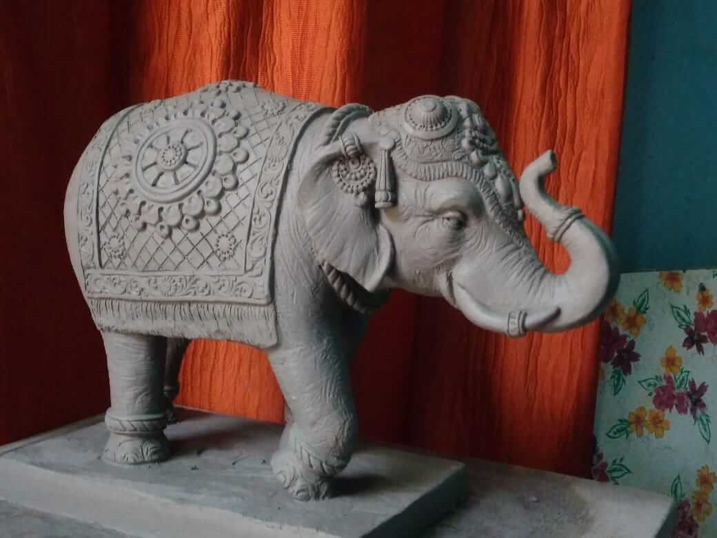 Swami Samarth artistic sculpture