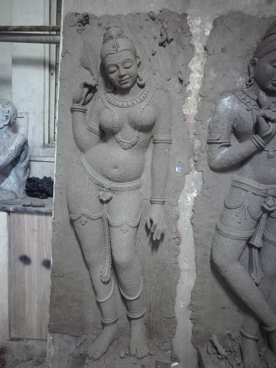 Handcrafted sculpture from Badagu Art Studio